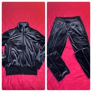 Adidas Velour Velvet Tracksuit